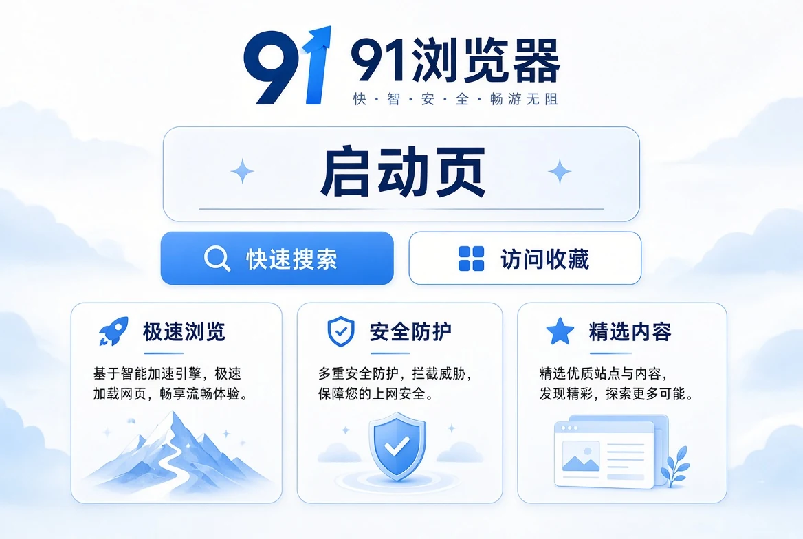 启动页：从清楚的起点开始浏览相关视觉